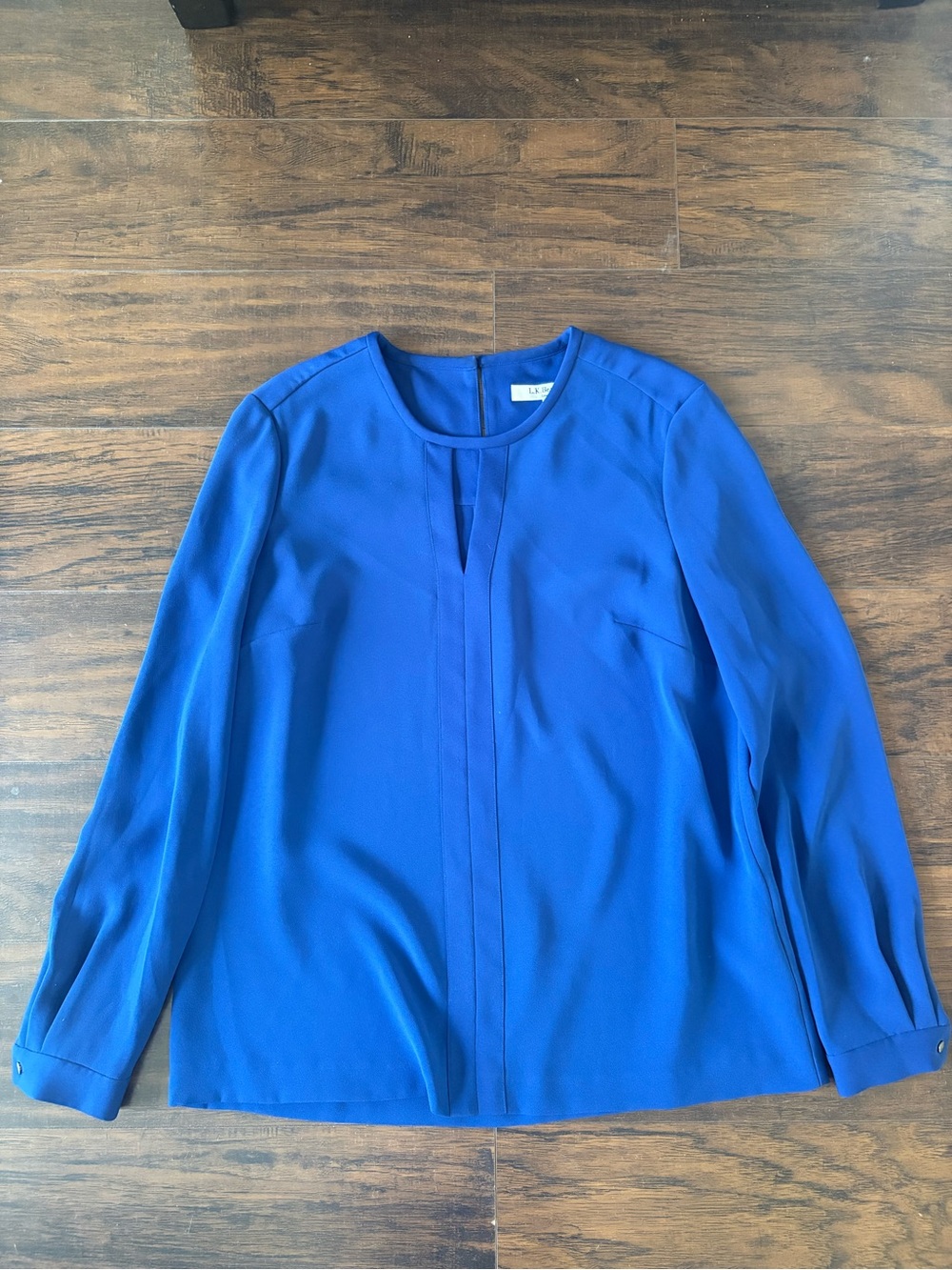 LK Bennett TW Riko blouse in Imperial
blue size 10